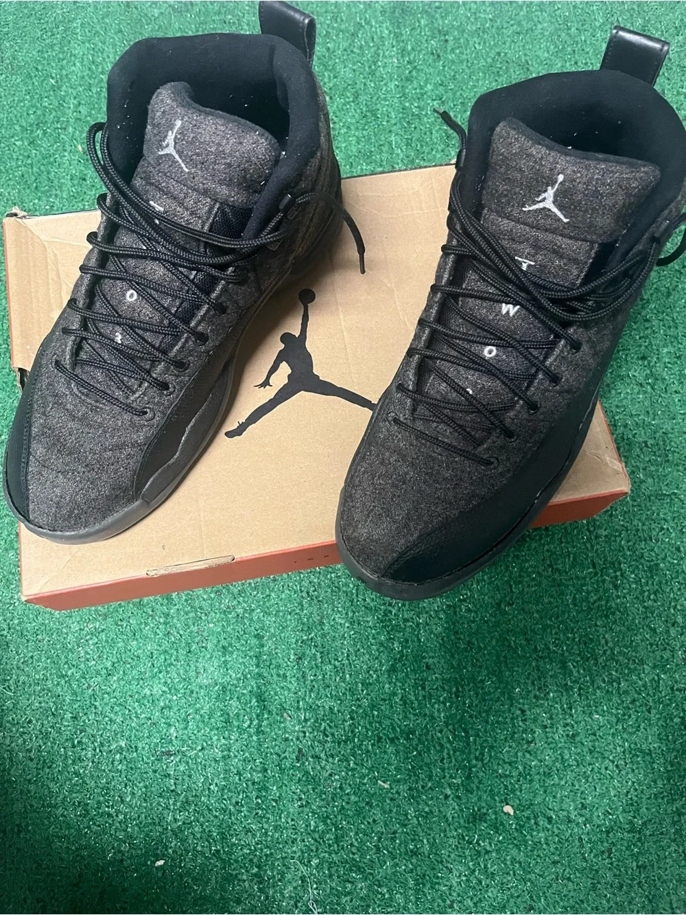 Jordan Men's Black High-Top Sneakers